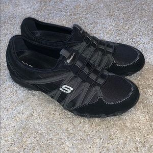 Black Skechers Slip on Shoes